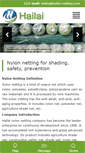 Mobile Screenshot of nylon-netting.com